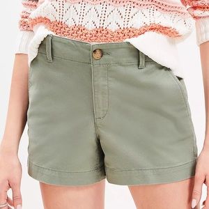 Loft Monroe Chino Shorts